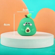 圣诞装饰 1 件快餐炸薯条、汉堡和苏打水形状铅笔刀、圣诞老人和树铅笔刀、桃子、鳄梨、菠萝铅笔刀、便携式水果铅笔刀、返校、创意、节日礼物 - 彩色 - 查看 14