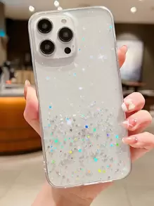 1 Ốp lưng điện thoại trong suốt bằng nhựa Epoxy lấp lánh tương thích với iPhone 7/8/SE2/7plus/8plus/X/XS/XR/XS Max/11/11 Pro/11 Pro Max/12/12 Pro/12 Pro Max/13/13 Pro/13 Pro Max/14/14 Pro/14 Plus/14 Pro Max/15/15 Pro/15 Plus/15 Pro Max, Ốp bảo vệ chống nước, chống sốc, chống rơi, chống trầy xước - Nhiều màu - Xem 4