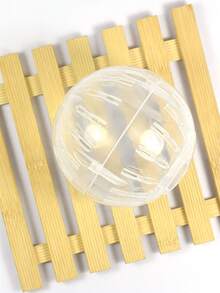 1 件仓鼠室内和室外运动跑步球，12 厘米塑料仓鼠轮玩具 - 彩色 - 查看 4