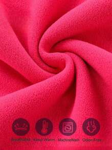 1pc Outdoor Warm Fleece Cloak Blanket, Thickened Shawl Blanket, Office Nap Throw Blanket, Casual Home Warm Blanket, Autumn/Winter