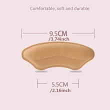 High Quality 8 Pieces (4pairs)Heel Clip Padding For Loose-Fitting Shoes, Heel Pad For Men And Women With Shoes That Are Too Big, Padding Improves Shoe Fit And Comfort And Prevents Heel Slipping And Blistering (4pairs) (Black, Beige), For Women Men Sneakers Shoes, Casual Shoes, Women Pumps Women Heels