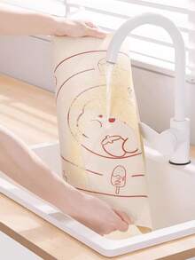 1 件装硅胶揉面板、硅胶糕点垫、超强不粘烘焙垫（带测量软糖垫、柜台垫、面团擀垫、烤箱衬垫、馅饼皮垫、卷起式收纳揉面垫 - 彩色 - 查看 6