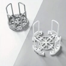 1 Stück Erweiterbar Desktop Schüssel Rack Küche Lagerung Rack Kunststoff Ablauf Tasse Rack Schrank Geschirr Lagerung Rack - Verschiedenfarbig - Übersicht 2
