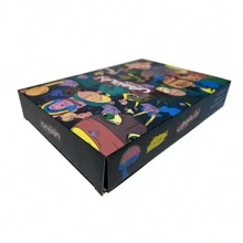 23.5x17x3.8cm Arabic Language Card Game, Fun Board Game For Family Gathering, Party, Tabletop - Dusty Blue - View 5