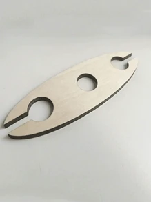 1 pièce Porte-bouteille de vin en bois, artisanat de bois créatif et personnalisé, cadeau idéal pour les amateurs de vin, accessoire de bar - peut contenir 1 bouteille et 2 verres