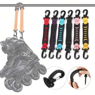 1 pieza Hebilla para agarrar patines en línea, correa multifuncional para botas de esquí - Hace que transportar tus patines sea talla grande fácil