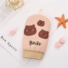 1 miếng vải tắm cho bé hoạt hình, dụng cụ hỗ trợ tắm cho bé - Nhiều màu - Xem 6