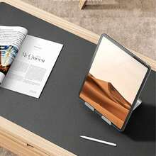 1 Miếng, Tấm Bảo Vệ Bàn Làm Việc Bằng Da, Tấm Lót Bàn Làm Việc Văn Phòng, Tấm Lót Chuột Lớn, Máy Khắc Để Bàn Bằng Da PU Chống Trượt, Tấm Lót Bàn Làm Việc Cho Máy Tính Xách Tay, Bảng Viết Để Bàn Văn Phòng Chống Thấm Nước Phù Hợp Cho Văn Phòng Và Gia Đình - Nhiều màu - Xem 4