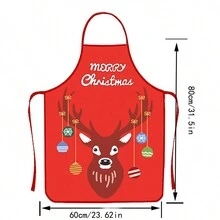 1pc/Tạp dề Giáng sinh, Quà tặng độc đáo và sáng tạo, Đồ trang trí nhà bếp, Tạp dề Giáng sinh tại nhà, Tạp dề Giáng sinh sáng tạo và vui nhộn, Quà tặng nhỏ - Nhiều tùy chọn để lựa chọn - Xem 3