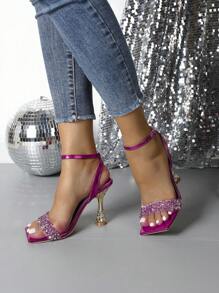 2025 Fashionable & Elegant Women's Strap High Heeled Sandals