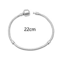 1 件时尚蛇链串珠手链，适合女性日常佩戴 - 銀色 - 查看 17