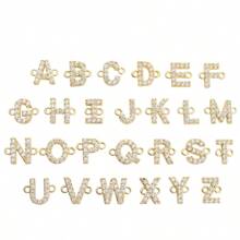1pc New Fashion Eye & Letter Gold Stainless Steel Beaded Chain Bracelet, For Women - Yellow Gold - View 4