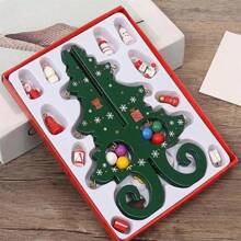 1 Bộ Cây Thông Noel Mini Bằng Gỗ 7.6 Inch, Cây Để Bàn Mini, Lịch Mùa Vọng 2024, Lịch Đếm Ngược Giáng Sinh 24 Ngày, Tặng Kèm Cây Thông Noel Bằng Gỗ Và 24 Đồ Trang Trí, Đếm Ngược 24 Ngày, Treo Mặt Dây Chuyền Mỗi Ngày (Mặt Dây Chuyền Ngẫu Nhiên) Thích Hợp Cho Tiệc Lễ Trang Trí Để Bàn Tại Nhà Quà Tặng Tốt Nhất Sinh Nhật Giáng Sinh Trang Trí Phòng Mùa Đông - Nhiều màu - Xem 6