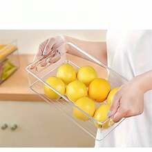 1 hộp đựng đồ để bàn di động, giỏ đựng đồ bằng acrylic trong suốt đựng mỹ phẩm, văn phòng phẩm, đồ dùng vệ sinh, thuốc men và đồ tạp hóa, hộp đựng đồ đa năng, hộp đựng đồ trang điểm - Nhiều màu - Xem 4