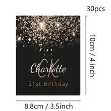 30pcs Wine Labels, Photo Wine Label Template, Minimalist Wedding Favor, Custom Wine Label, Personalized Gift, Wine Gift Label - Multicolor - View 26