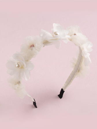 1 st nytt blommigt hårband för flickor, sött och bedårande, nyår 2026