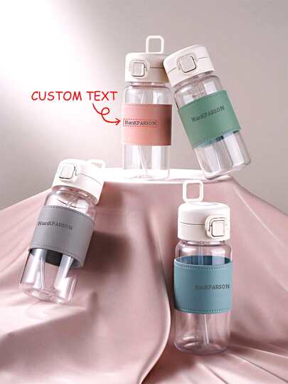 Customizable Cute Children's Water Bottle, Fashionable Water Bottle Gift, Unique Personal Style Couples Multi-Functional, Ornamental, Letter Baby Fashion, Tidy, Modern, Cute Kawaii Adorable Custom, Unique Treasure Finds, Baby Gifts, Cute Baby, Toddler Fashion Ideal Gifts Family, Friends, Daughter, Son, Her For Children's Day, Multi-Functional, Ornamental, Letter, Modern, Adorable, Casual, Custom, Personalised, Unique, Customized, Ideal Gifts For Her, Customized Kids Tableware, Warm Ambience