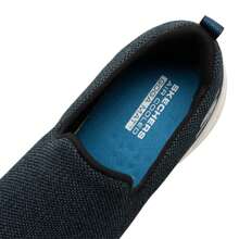 Skechers Men Panda Styled Retro Sneakers, Warm Lining Casual Shoes - Black/White - View 5