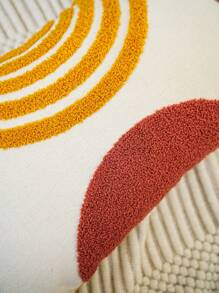 1 件北欧现代几何半圆形枕套 - 卧室、客厅、汽车和沙发的时尚装饰 - 多功能家居装饰 - 彩色 - 查看 5