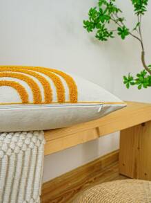 1 件北欧现代几何半圆形枕套 - 卧室、客厅、汽车和沙发的时尚装饰 - 多功能家居装饰 - 彩色 - 查看 8