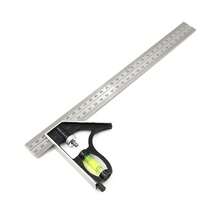 300mm Adjustable Stainless Steel Mobile Combination Protractor, Civil Engineering Measuring Tool - Multicolor - View 7