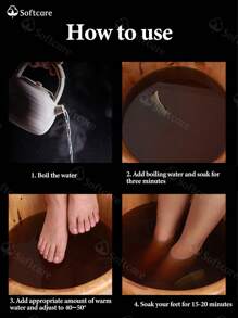 About 30 Pieces Of Foot Bath Powder For Foot Bath, Wormwood Leaf, Ginger, Chinese Herbal Medicine, Safflower, Motherwort, Angelica, Detoxification, Sleep Aid, Health Care, Unisex - Brown - View 13