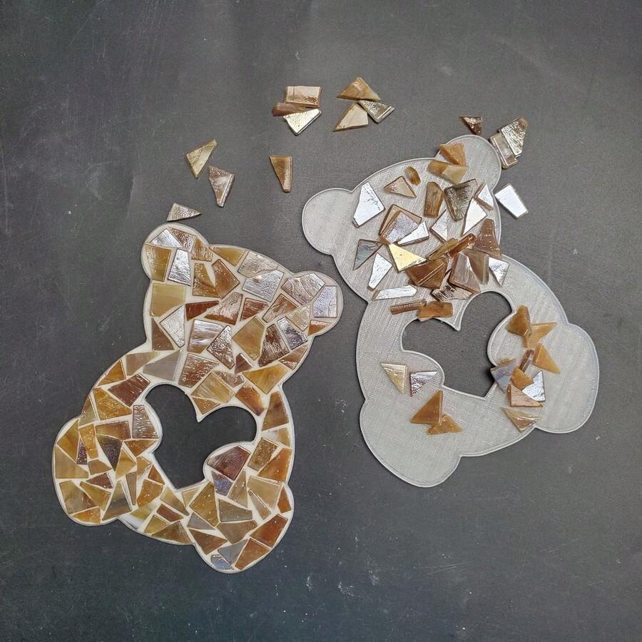 Mosaic DIY Art Kit At Home With Glass Tiles SHEIN USA