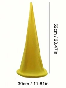 1 件 7 个小矮人圣诞帽，彩色红黄蓝绿橙紫圣诞帽，派对照片道具