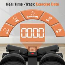 Portable Mini Stepper With Resistance Bands – Adjustable Full Body Workout Step Machine For Fitness Training - 黑色 - 查看 4