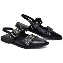 Women's Slingback Sneakers "MAJU" Super 2024 - 黑色 - 查看 1