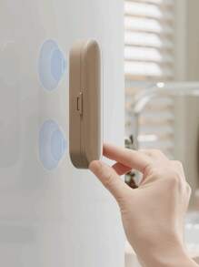 Customizable Magnetic Medicine Pill Box, Mini Travel Pill Case, Light Blocking Medicine/Tablet Storage Organizer, Portable Compartment Box