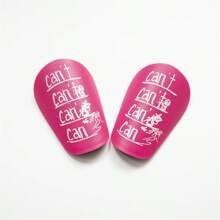 1 paio di parastinchi per calcio di colore rosa, taglia XS, leggeri, per la protezione delle gambe