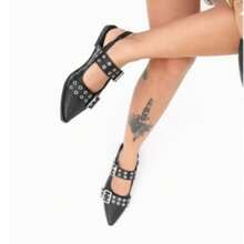 Women's Slingback Sneakers "MAJU" Super 2024 - 黑色 - 查看 7