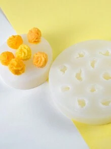 New 2pcs Popcorn Shape Silicone Candle Mold, DIY Homemade Candles Craft For Family