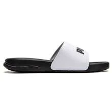 Puma Sandalias deslizantes casuales, cómodas y transpirables Popcat 20 unisex, 372279-36 - blanco-negro carbón - Ver 8