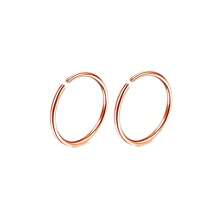 2Pcs 20G Unisex Thin Fake Septum Nose Ring Hoop,18G 16G Fashion G23 Titanium Hypoallergenic Labret Fake Lip Ring ﻿18K Gold Plated Cartilage Earrings Hoop Tragus Daith Helix Rook Conch Earring Women And Men Body Pierecing Jewelry