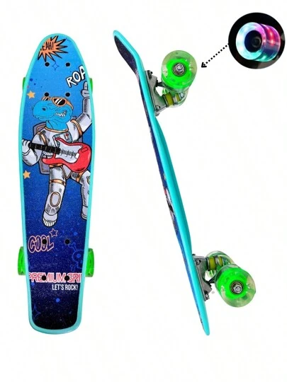 PATINETA ESTILO PENNY CON LLANTAS LUMINOSAS