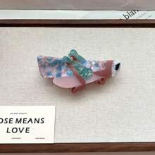 New Creative Acrylic Claw Hair Clips, Unique Design Stars, Sun, Hair Claw Hair Accessories For Girls, Cute & Lovely New Acrylic Hair Clips With Bird, Animal, Swallow Decor For Buns & Ponytails,Claw Clips,Hair Jaw Clip,Hair Clutch Fall Winter For Vacation Outfits Woman