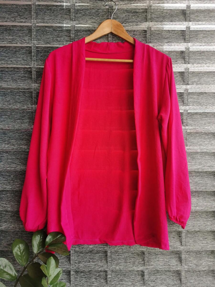 Women Kimonos - Hot Pink - View 1