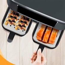 100pcs Disposable Air Fryer Parchment Paper, Round Oil-Proof Paper For Air Fryer, Baking, Cooking And Outdoor Grilling
