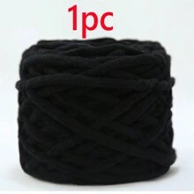 1/2/3/5 卷,约 90-100g/根冰条编织单股粗纱,适用于 DIY 围巾、包、拖鞋、玩偶、毛毯、靠垫、毛绒玩具(颜色随机) - 彩色 - 查看 26