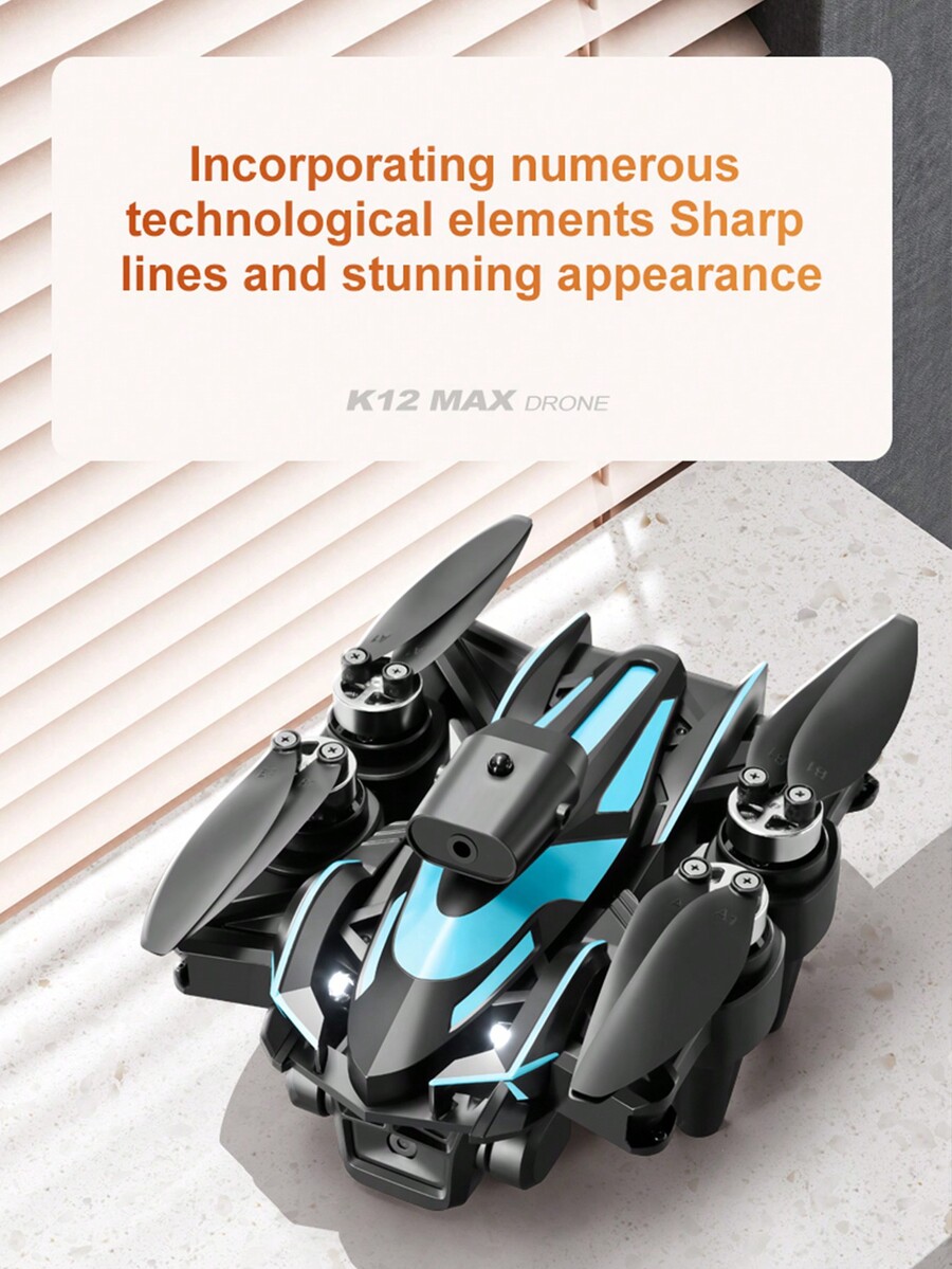 Nouveau modèle de drone pliable K12. Version haute