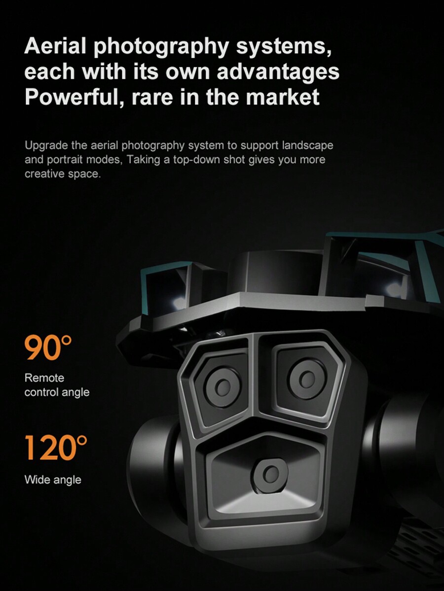 New Model K12 Foldable Remote Control Drone. High Configuration Version, Equipped With An