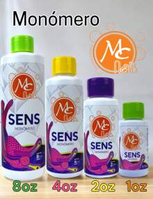 liquido Monomero para aplicacion de uñas acrilicas esculturales - Nebula - Ver 2