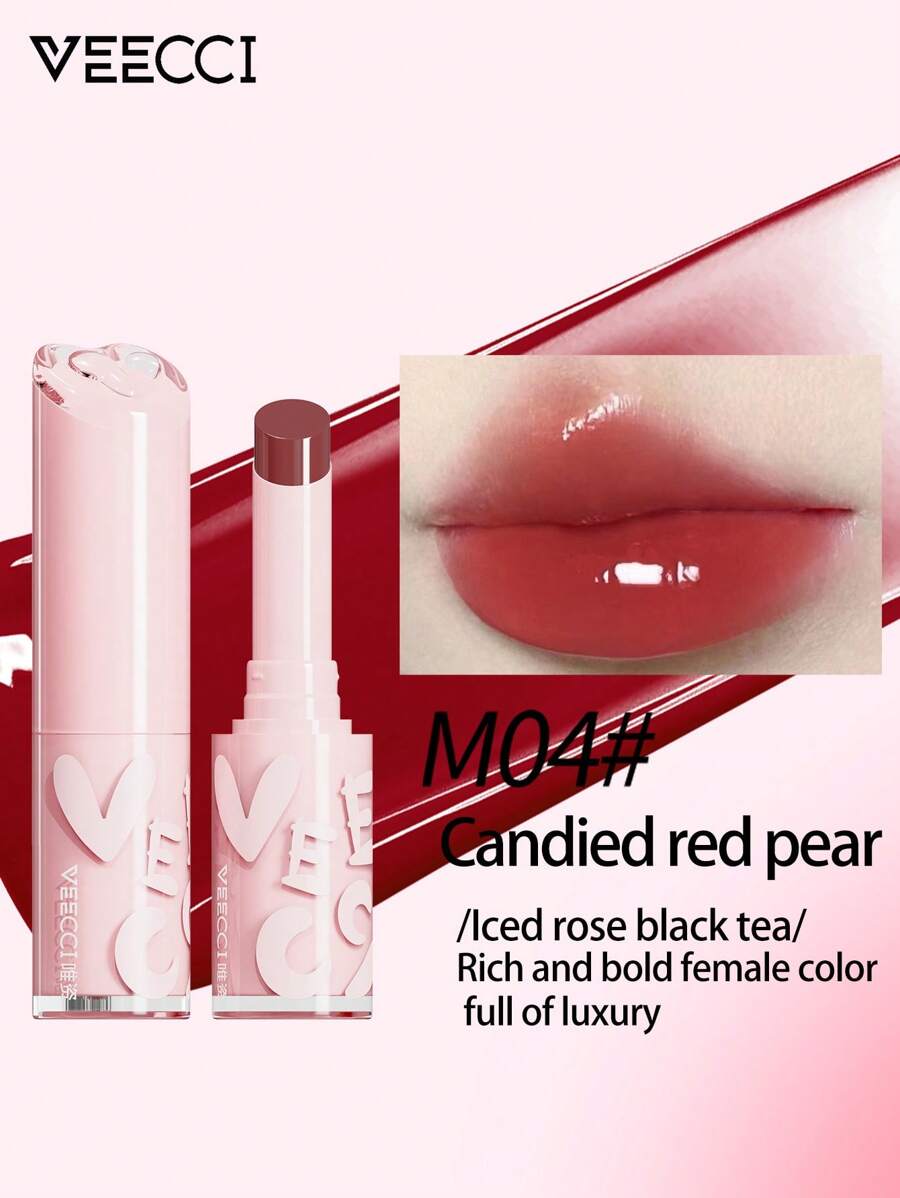 VEECCI 奶油水润精华唇膏持久丰唇防皱不粘腻 - M04 Candied red pear - 查看 1