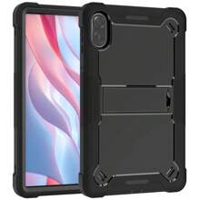 Funda de silicona resistente para tableta Honor Pad X9, carcasa híbrida de 11,5 pulgadas para PC, soporte a prueba de golpes, 2023 - Rosa - Ver 11
