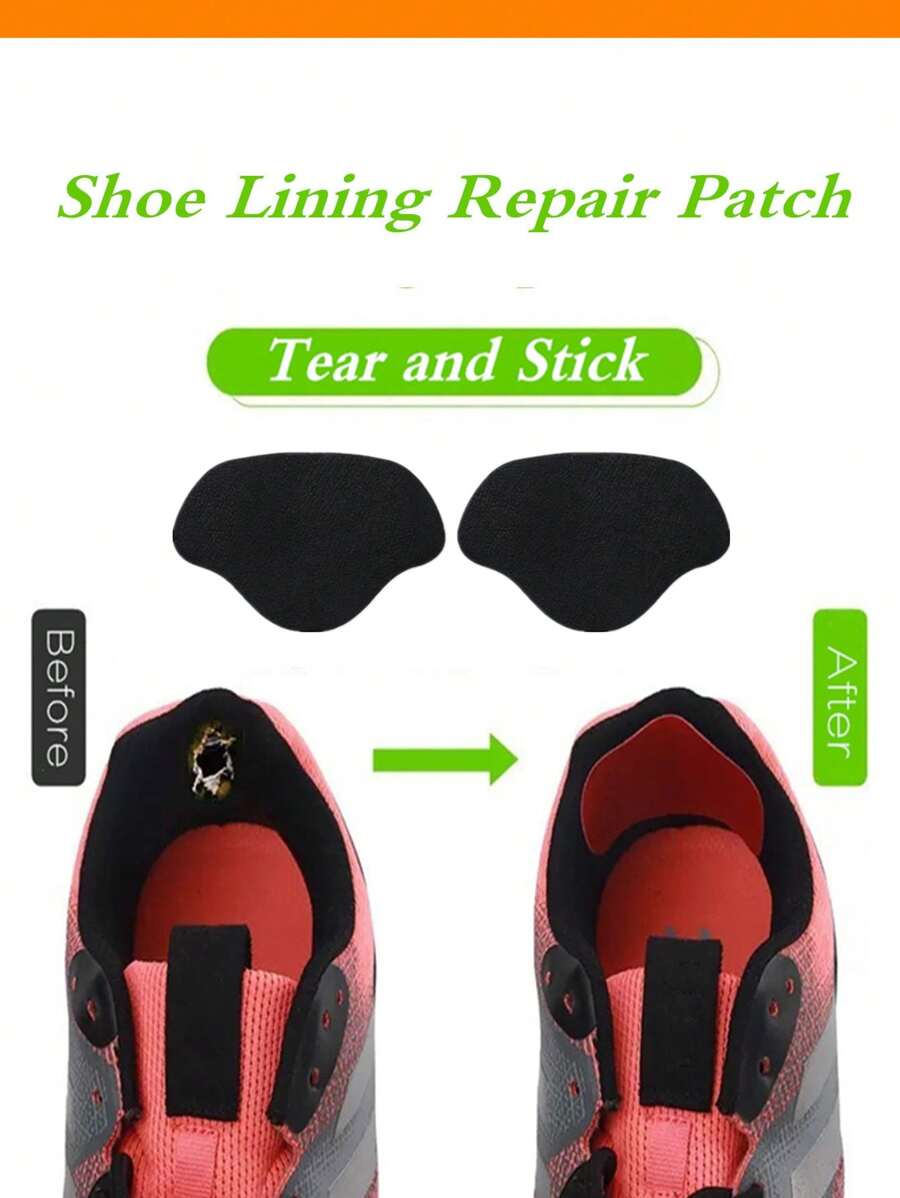 20 pièces de Patchs de réparation de doublure de chaussure, autoadhésifs pour chaussures de