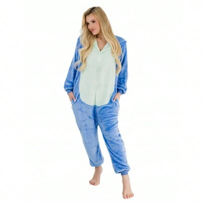 Pijamas Halloween Navidad Ropa de Dormir Mono Cosplay Traje Traje para Mujeres y Hombres pijamas para mujer y dama hombre calientitas