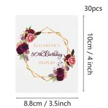 30pcs Wine Labels, Photo Wine Label Template, Minimalist Wedding Favor, Custom Wine Label, Personalized Gift, Wine Gift Label - Multicolor - View 27