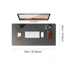 1 Miếng, Tấm Bảo Vệ Bàn Làm Việc Bằng Da, Tấm Lót Bàn Làm Việc Văn Phòng, Tấm Lót Chuột Lớn, Máy Khắc Để Bàn Bằng Da PU Chống Trượt, Tấm Lót Bàn Làm Việc Cho Máy Tính Xách Tay, Bảng Viết Để Bàn Văn Phòng Chống Thấm Nước Phù Hợp Cho Văn Phòng Và Gia Đình - Nhiều màu - Xem 5